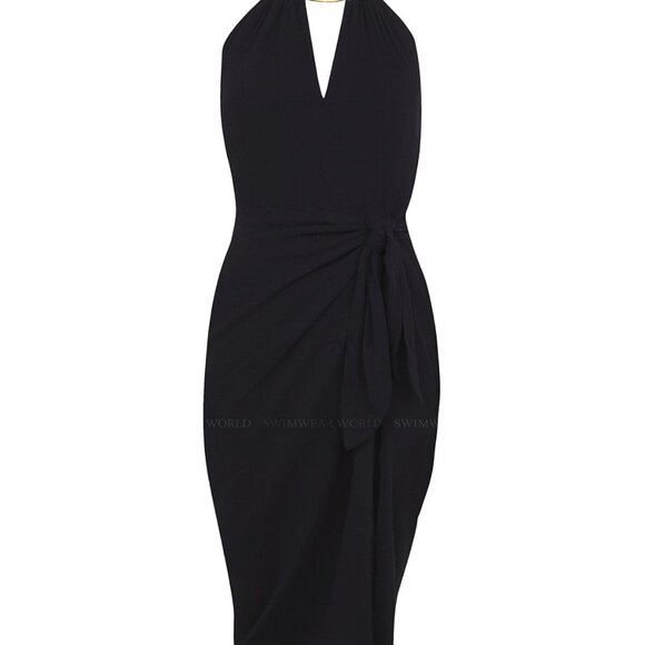 Luna Detail Midi Dress Vix Paula Hermanny NEW WITH TAGS SIZE SMALL - Picture 3 of 4